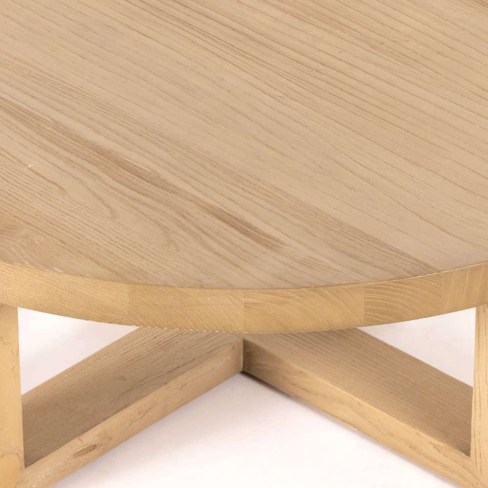 Four Hands - Wells Liad Coffee Table-Natural Nettlewood -229608-001 veiw 9