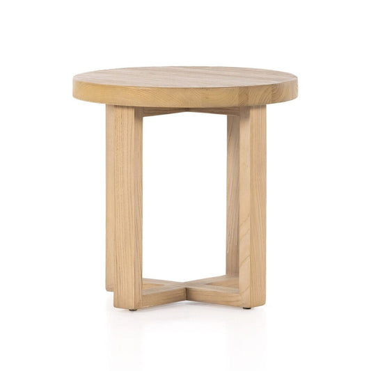 Four Hands - Wells - Liad End Table - Natural Nettlewood - 229625-001 veiw 1