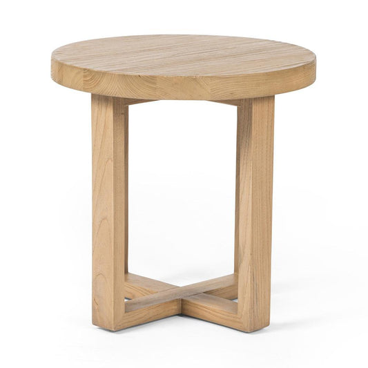 Four Hands - Wells - Liad End Table - Natural Nettlewood - 229625-001 veiw 2