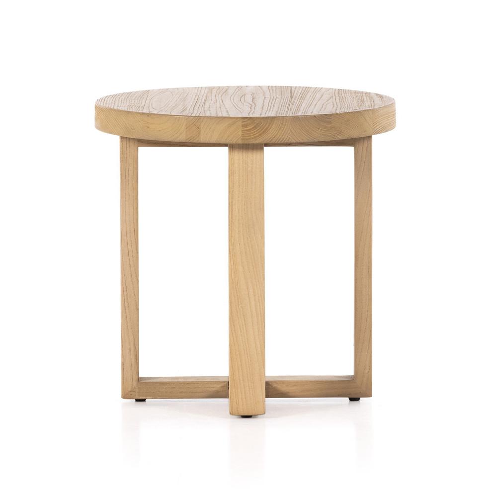 Four Hands - Wells - Liad End Table - Natural Nettlewood - 229625-001 veiw 3