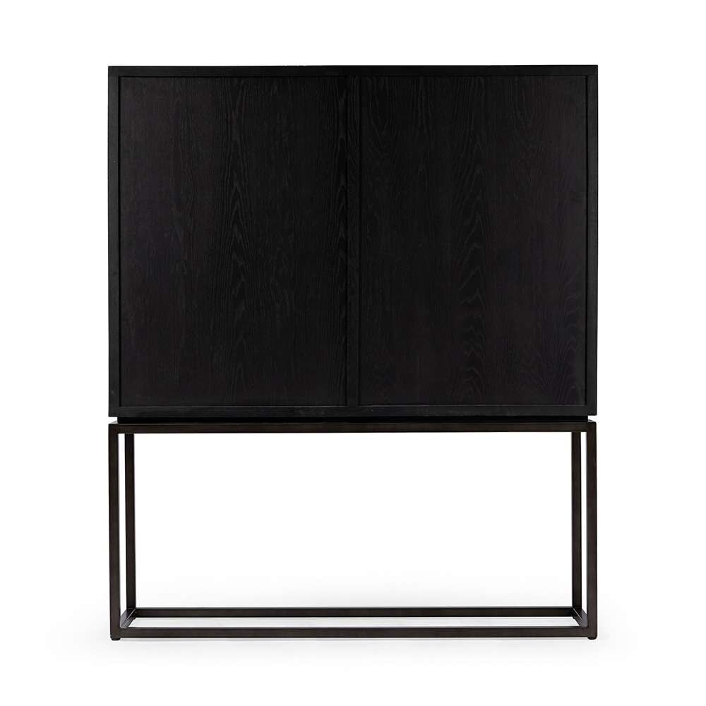 Four Hands - Wells - Palmer Cabinet - Charcoal Oak Veneer - 239756-001 veiw 2