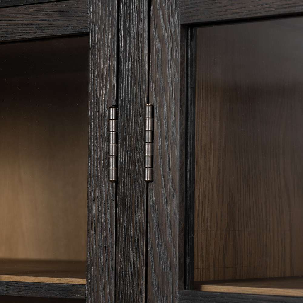 Four Hands - Wells - Palmer Cabinet - Charcoal Oak Veneer - 239756-001 veiw 7