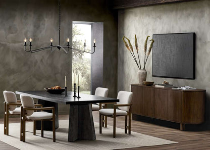 Four Hands - Wells - Shavano Dining Table-Espresso Oak - 236607-001 veiw 7