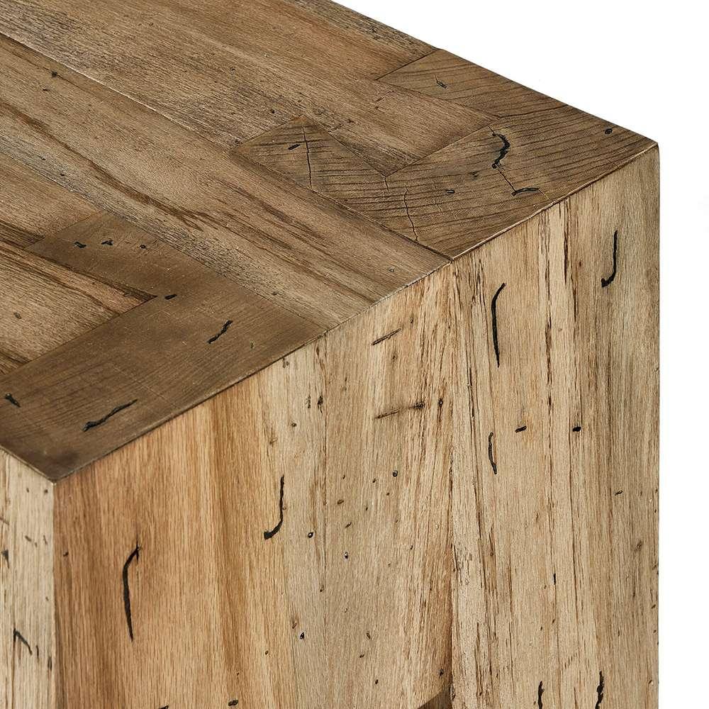 Four Hands - Wesson - Abaso Accent Bench - Rustic Wormwood Oak - 239396-001 veiw 7