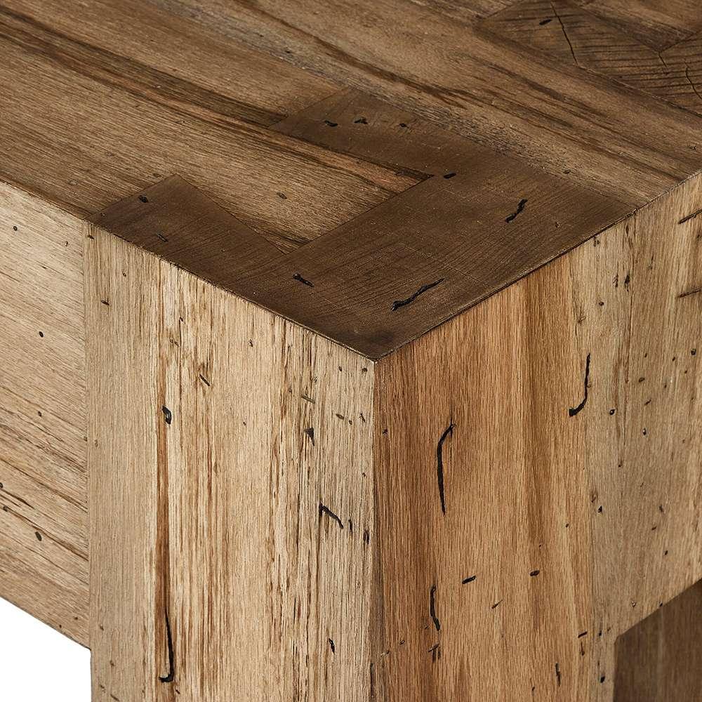 Four Hands - Wesson - Abaso Accent Bench - Rustic Wormwood Oak - 239396-001 veiw 9