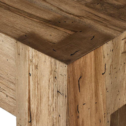 Four Hands - Wesson - Abaso Accent Bench - Rustic Wormwood Oak - 239396-001 veiw 9