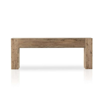 Four Hands - Wesson - Abaso Console Table - Rustic Wormwood Oak - 229656-002 veiw 1