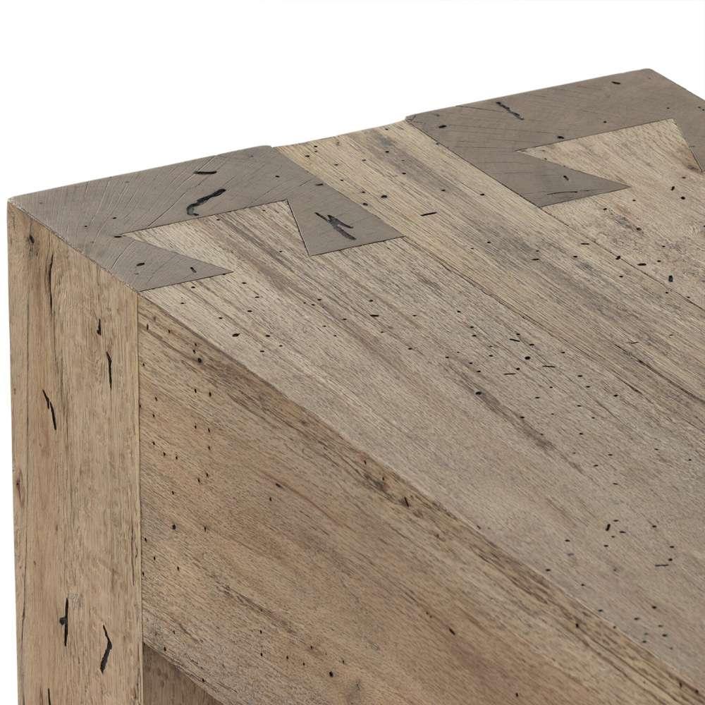 Four Hands - Wesson - Abaso Console Table - Rustic Wormwood Oak - 229656-002 veiw 7