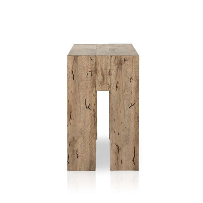 Four Hands - Wesson - Abaso Console Table - Rustic Wormwood Oak - 229656-002 veiw 12