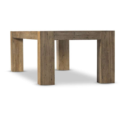 Four Hands - Wesson - Abaso Dining Table 108in-Rustic Wormwood - 233931-001 veiw 2