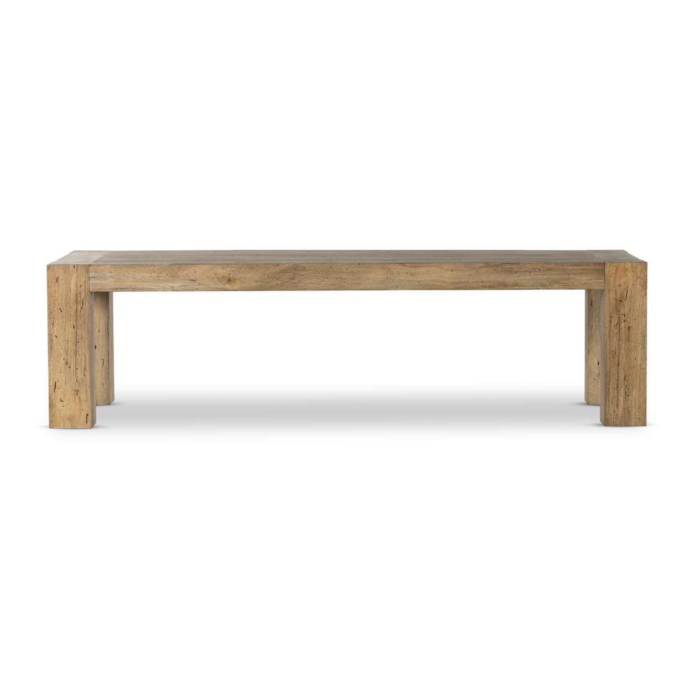 Four Hands - Wesson - Abaso Dining Table 108in-Rustic Wormwood - 233931-001 veiw 7