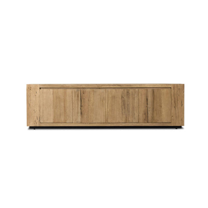 Four Hands - Wesson - Abaso Media Console-Rustic Wormwood - 239400-001 view 1