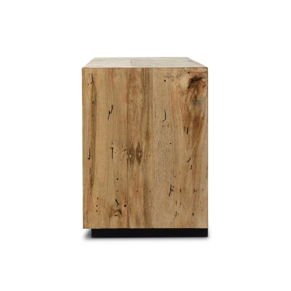 Four Hands - Wesson - Abaso Media Console-Rustic Wormwood - 239400-001 view 4