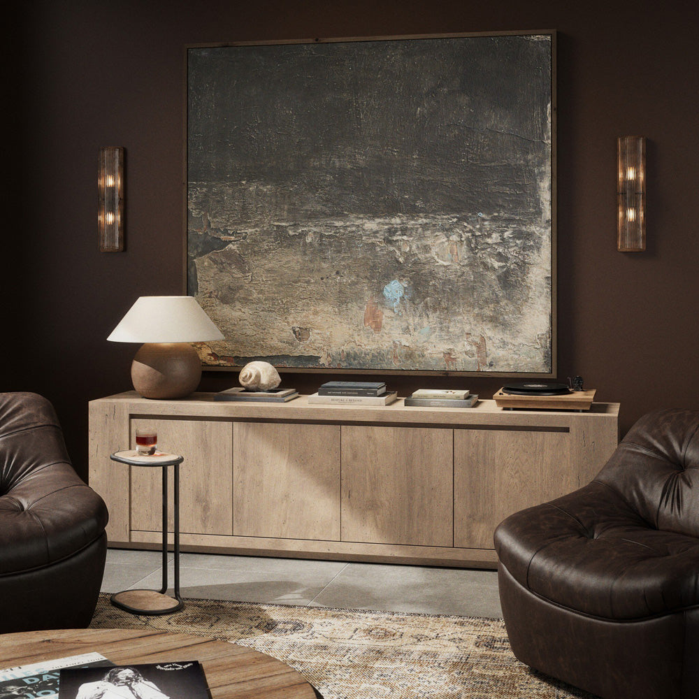 Four Hands - Wesson - Abaso Media Console-Rustic Wormwood - 239400-001 view 9
