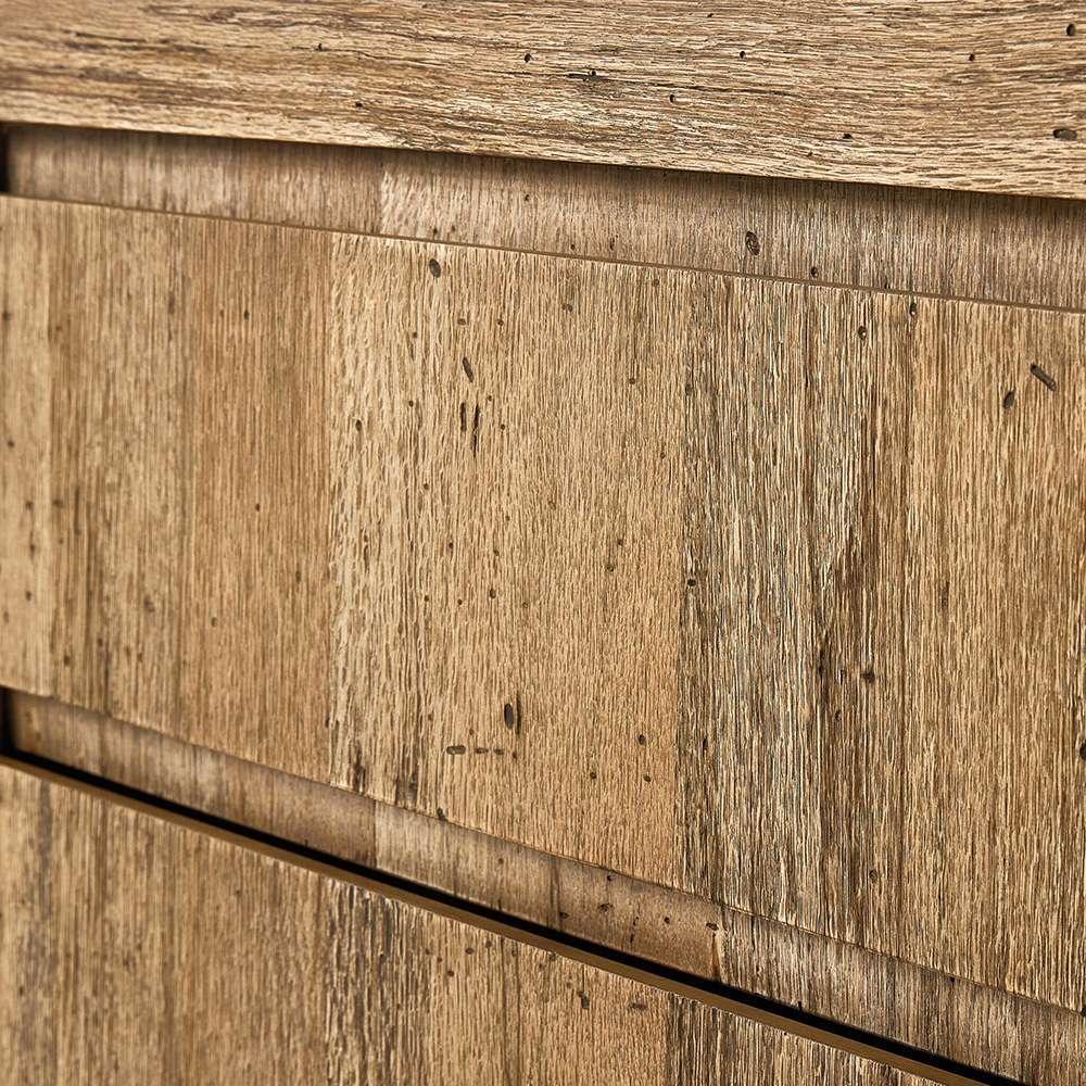 Four Hands - Wesson - Abaso Nightstand - Rustic Wormwood Oak - 239842-001 veiw 6