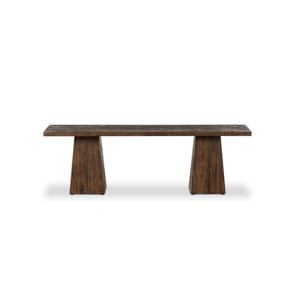 Four Hands - Wesson - Atlas Console Table - Smoked Alder - 239183-001 veiw 1