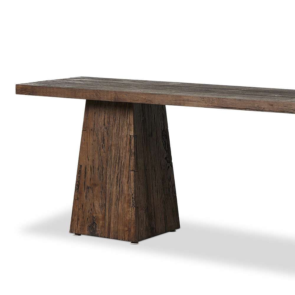 Four Hands - Wesson - Atlas Console Table - Smoked Alder - 239183-001 veiw 3
