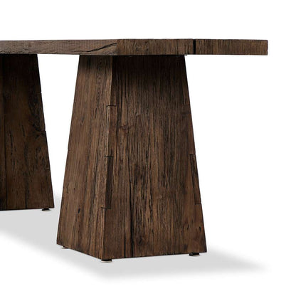 Four Hands - Wesson - Atlas Console Table - Smoked Alder - 239183-001 veiw 8