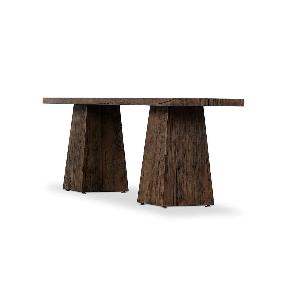 Four Hands - Wesson - Atlas Console Table - Smoked Alder - 239183-001 veiw 9