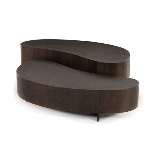 Four Hands - Wesson - Avett Coffee Table Set - Smoked Guanacaste Oyster - 223615-002 veiw 1