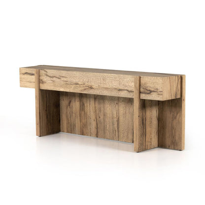 Four Hands - Wesson - Bingham Console Table - Rustic Oak Veneer - 223621-002 veiw 1