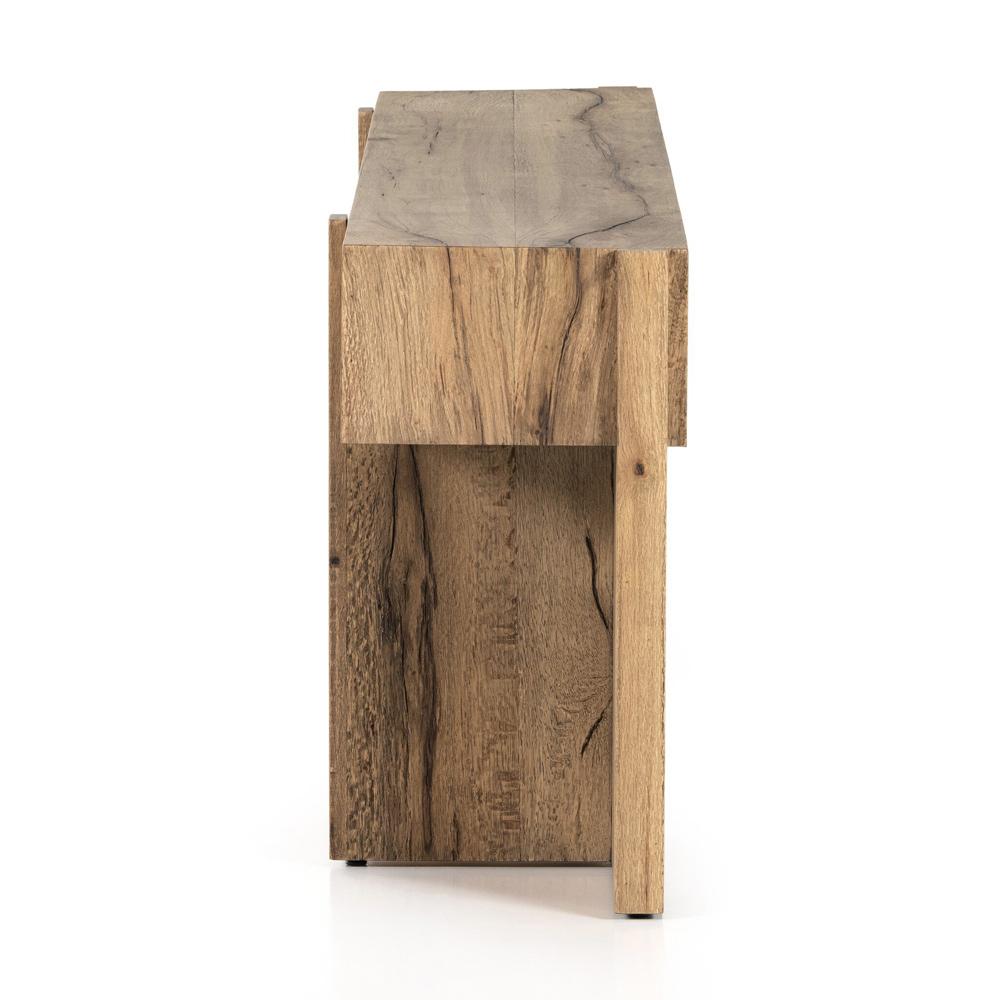 Four Hands - Wesson - Bingham Console Table - Rustic Oak Veneer - 223621-002 veiw 3