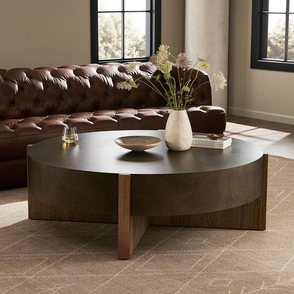 Four Hands - Wesson - Bingham Large Coffee Table - Distressed - 239681-001 veiw 11