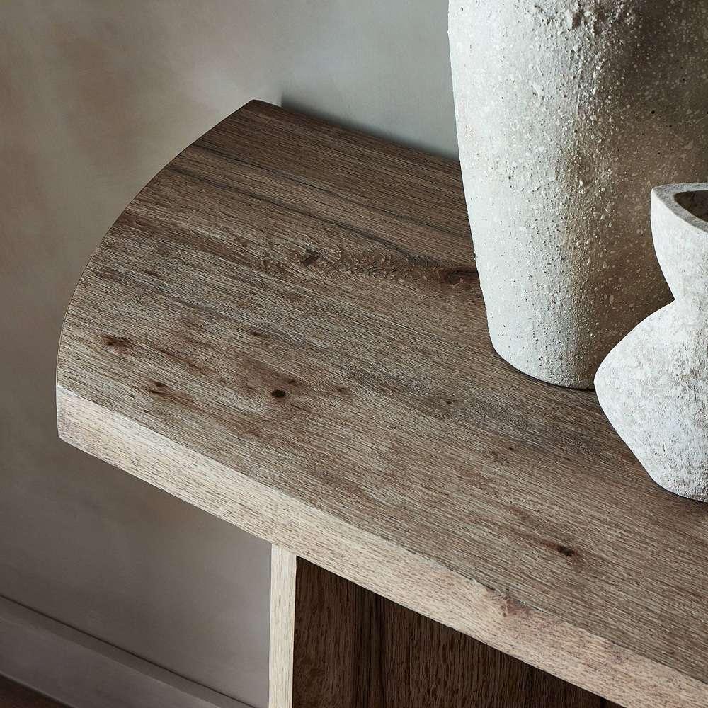 Four Hands - Wesson - Brinton Console Table - Rustic Oak Veneer - 234610-004 veiw 4