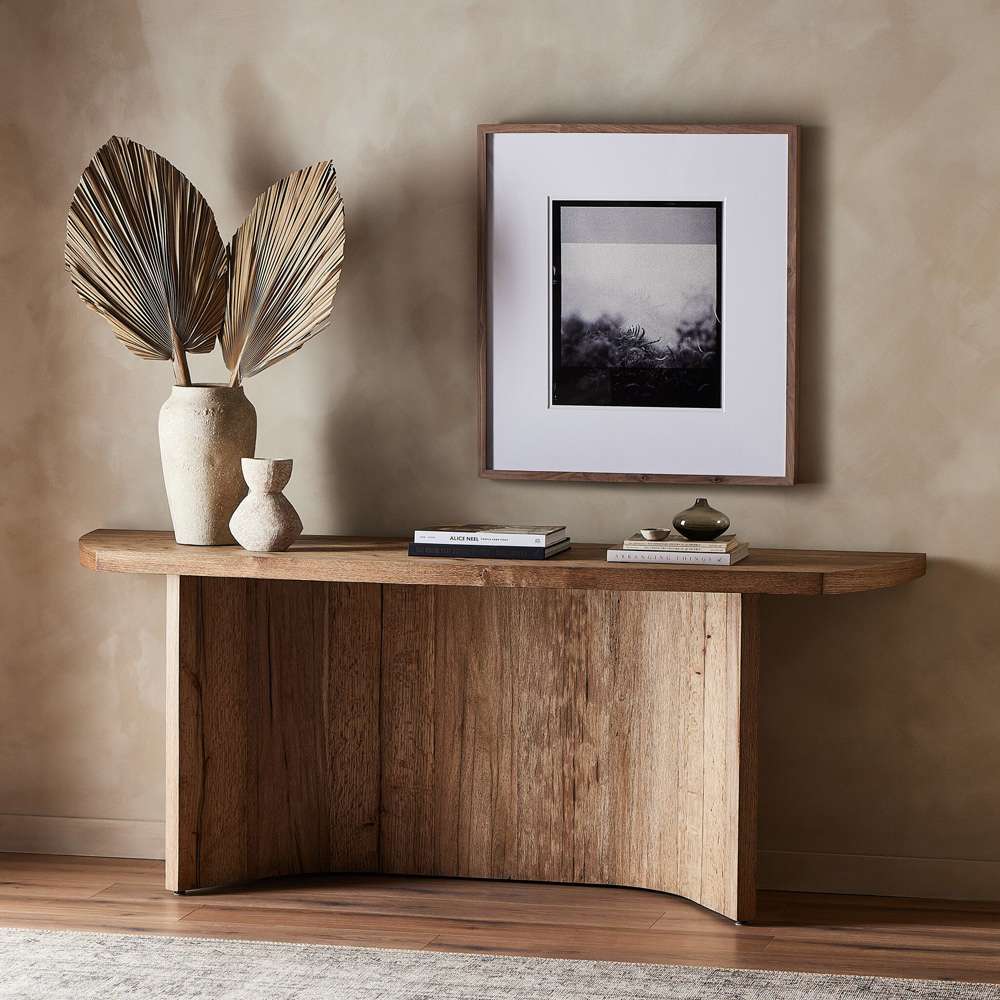 Four Hands - Wesson - Brinton Console Table - Rustic Oak Veneer - 234610-004 veiw 10