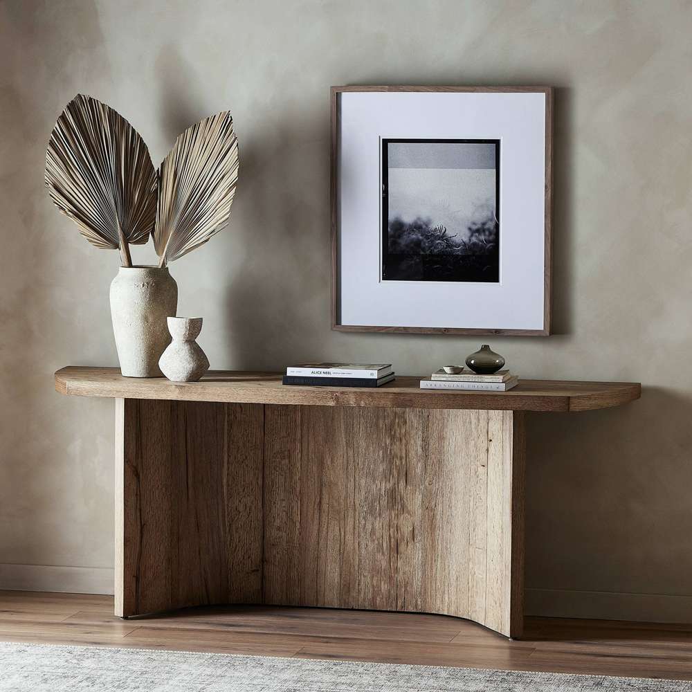 Four Hands - Wesson - Brinton Console Table - Rustic Oak Veneer - 234610-004 veiw 11