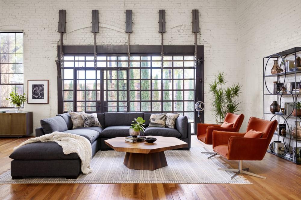 Four Hands - Brooklyn Coffee Table - Blonde Yukas - UWES-156 veiw 7