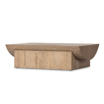 Four Hands - Wesson - Elbert Coffee Table-Rustic Oak Veneer - 237480-001 veiw 1