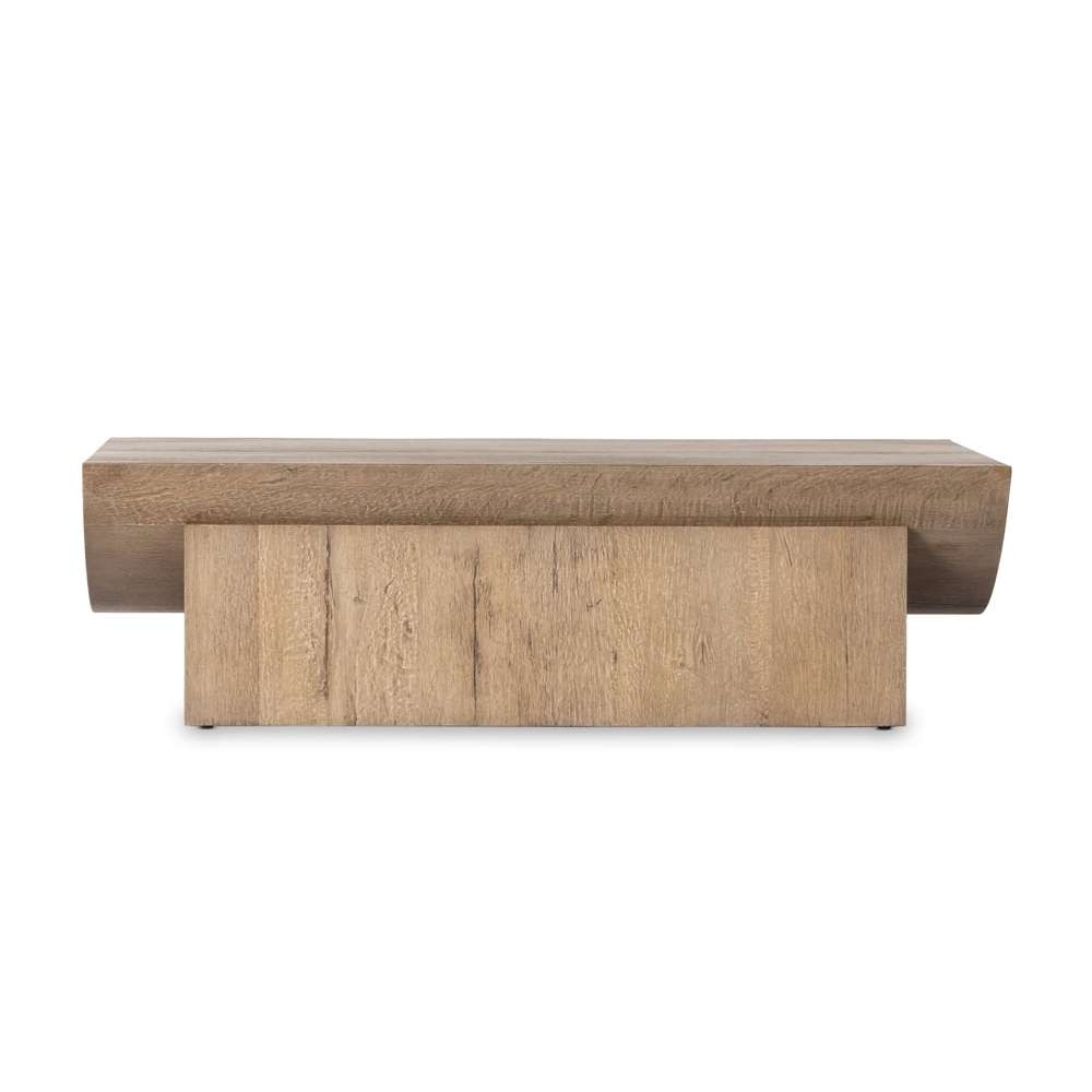 Four Hands - Wesson - Elbert Coffee Table-Rustic Oak Veneer - 237480-001 veiw 4