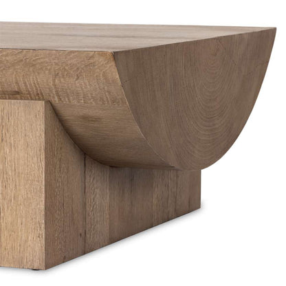 Four Hands - Wesson - Elbert Coffee Table-Rustic Oak Veneer - 237480-001 veiw 7