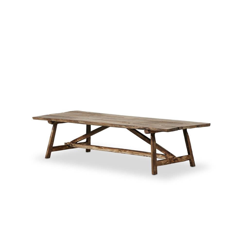 Four Hands - Wesson - Elio Coffee Table - Burnt Bleached Oak - 242948-001 veiw 1