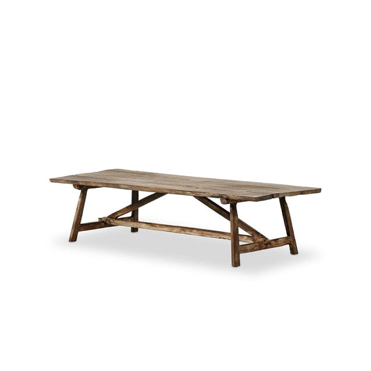 Four Hands - Wesson - Elio Coffee Table - Burnt Bleached Oak - 242948-001 veiw 1