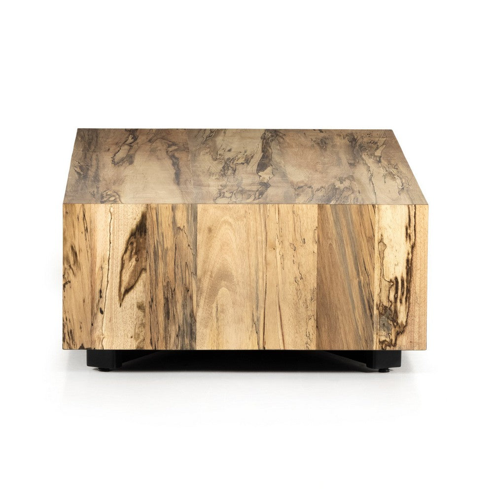 Four Hands - Wesson - Hudson Rectangle Coffee Table - Spalted Primavera - 227798-004_CLOSEOUT view 3