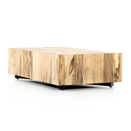 Four Hands - Wesson - Hudson Rectangle Coffee Table - Spalted Primavera - 227798-004_CLOSEOUT view 4