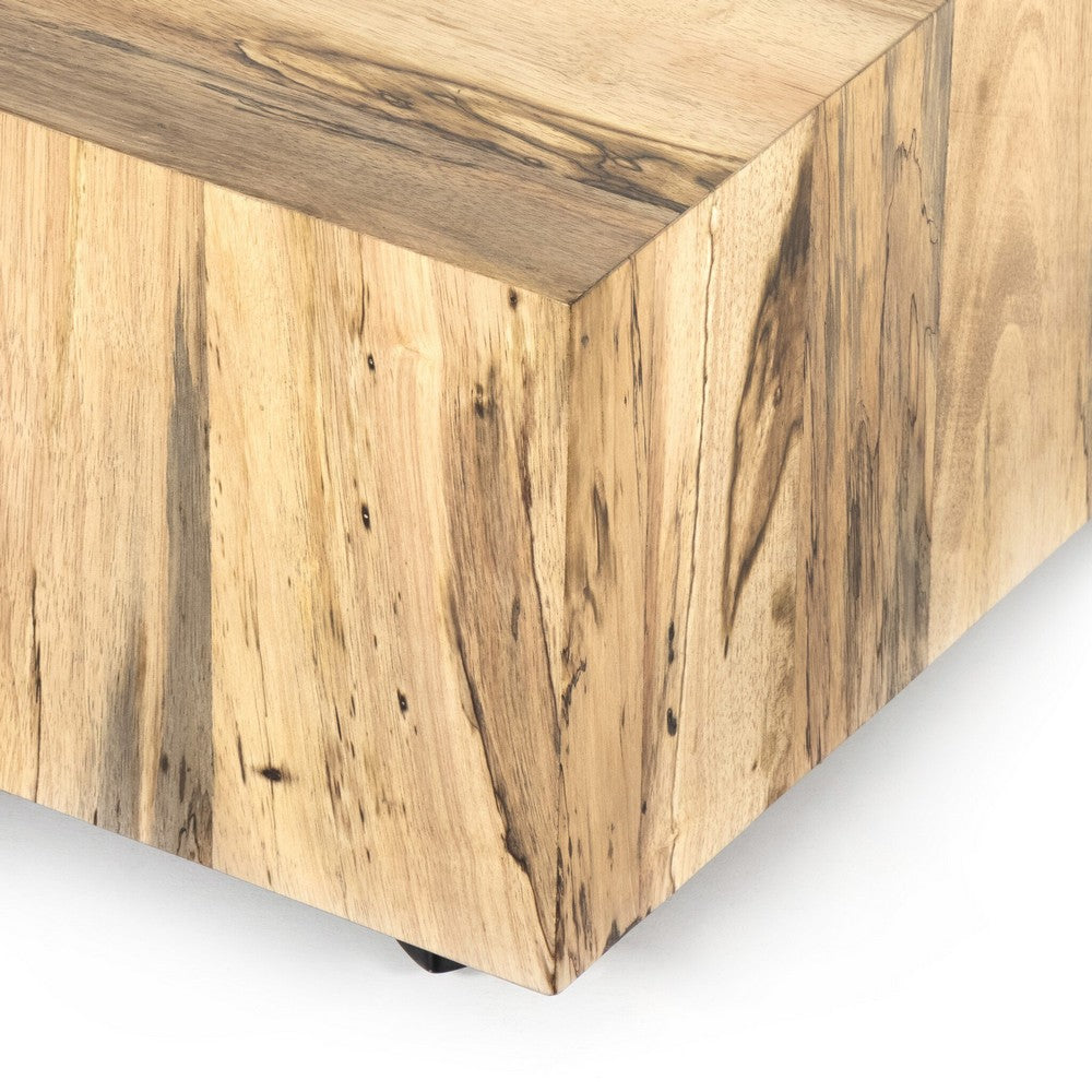 Four Hands - Wesson - Hudson Rectangle Coffee Table - Spalted Primavera - 227798-004_CLOSEOUT view 8