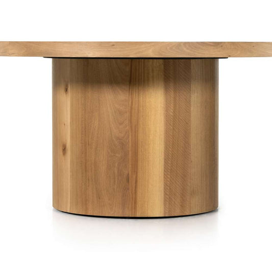 Four Hands - Wesson - Hudson Round Dining Table-Natural Yukas - 224372-003 veiw 2