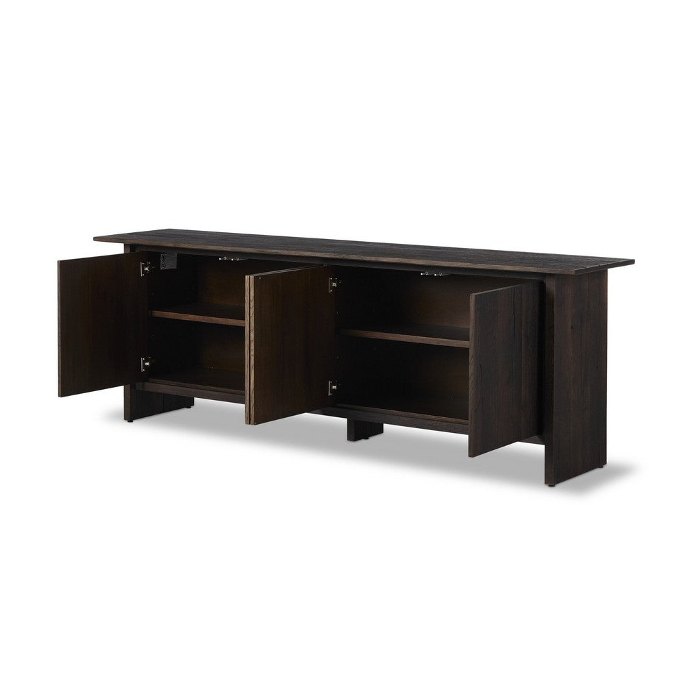 Four Hands - Wesson - Irina Sideboard - Burnt Resawn Oak - 240890-001_CLOSEOUT view 5