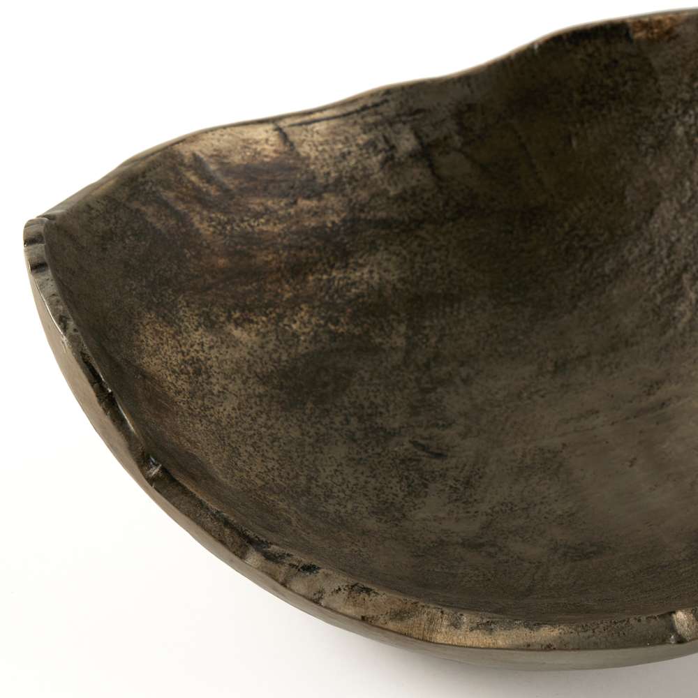 Four Hands - Wesson - Jagen Outdoor Bowl-Rustic Cast Aluminum - 236914-001 veiw 8