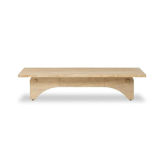 Four Hands - Wesson - Kitridge Coffee Table - Bleached Alder - 239081-001 veiw 1