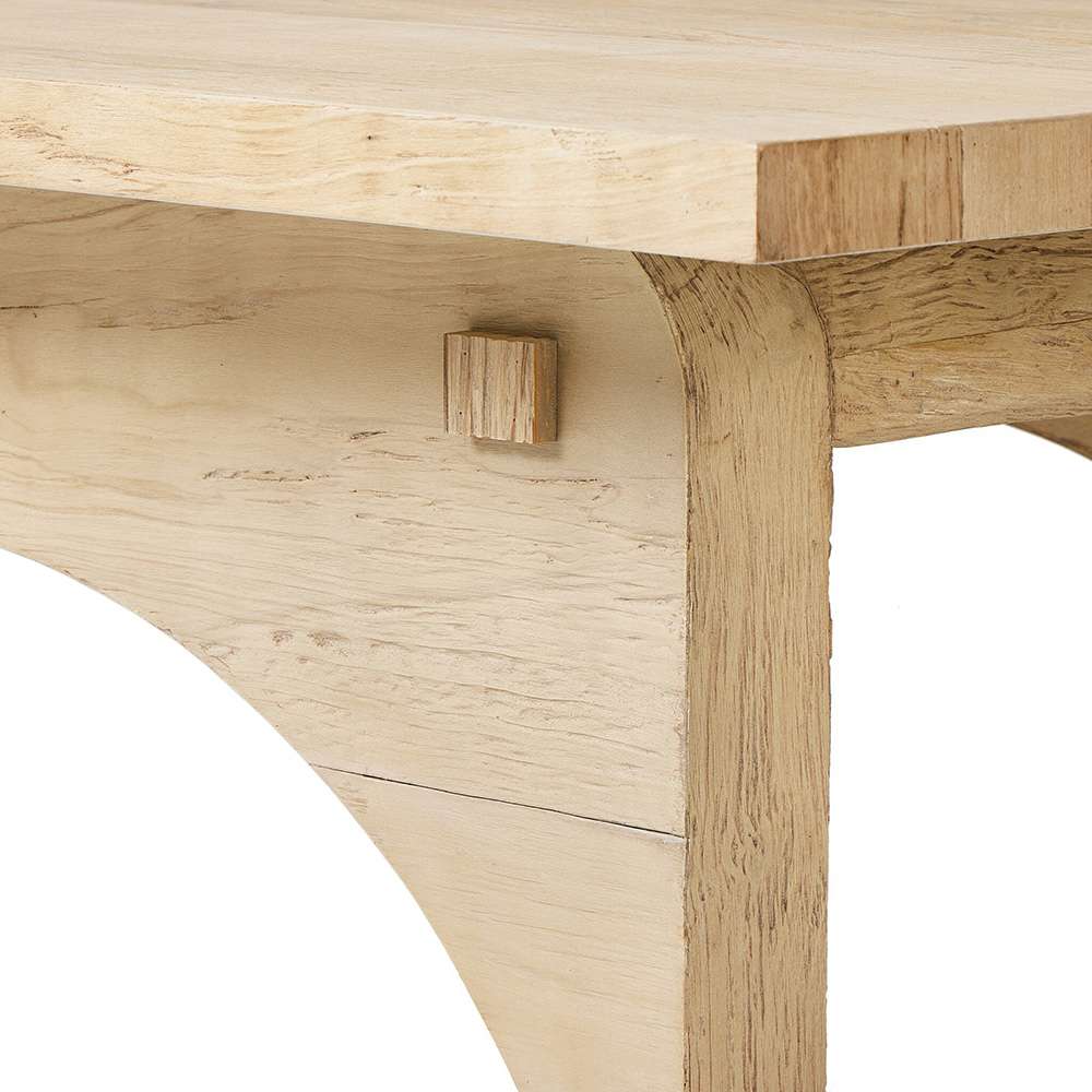 Four Hands - Wesson - Kitridge Coffee Table - Bleached Alder - 239081-001 veiw 3