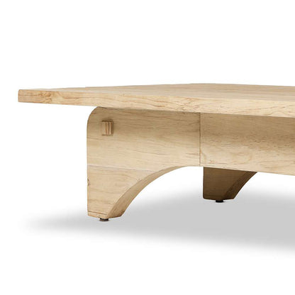 Four Hands - Wesson - Kitridge Coffee Table - Bleached Alder - 239081-001 veiw 6