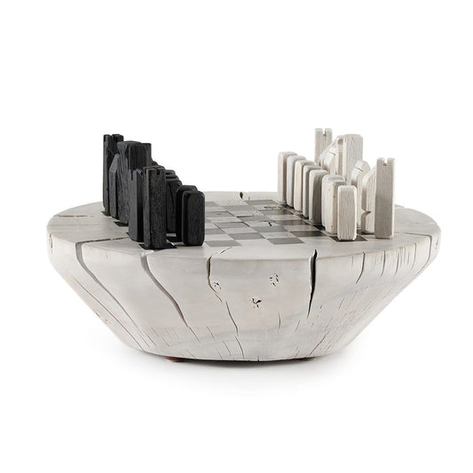 Four Hands - Wesson - Modern Chess Set - Carbonized Black - 230311-002_CLOSEOUT view 1
