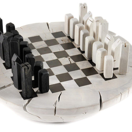 Four Hands - Wesson - Modern Chess Set - Carbonized Black - 230311-002_CLOSEOUT view 2