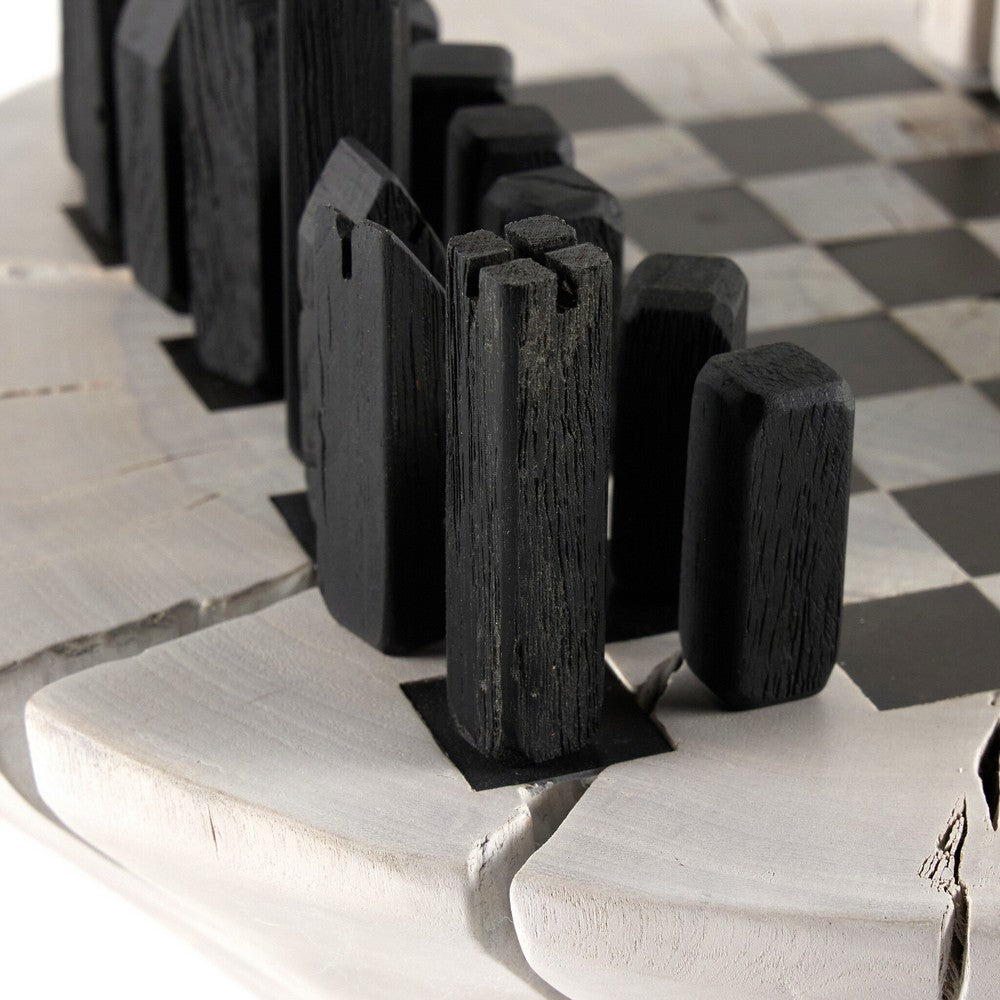 Four Hands - Wesson - Modern Chess Set - Carbonized Black - 230311-002_CLOSEOUT view 5