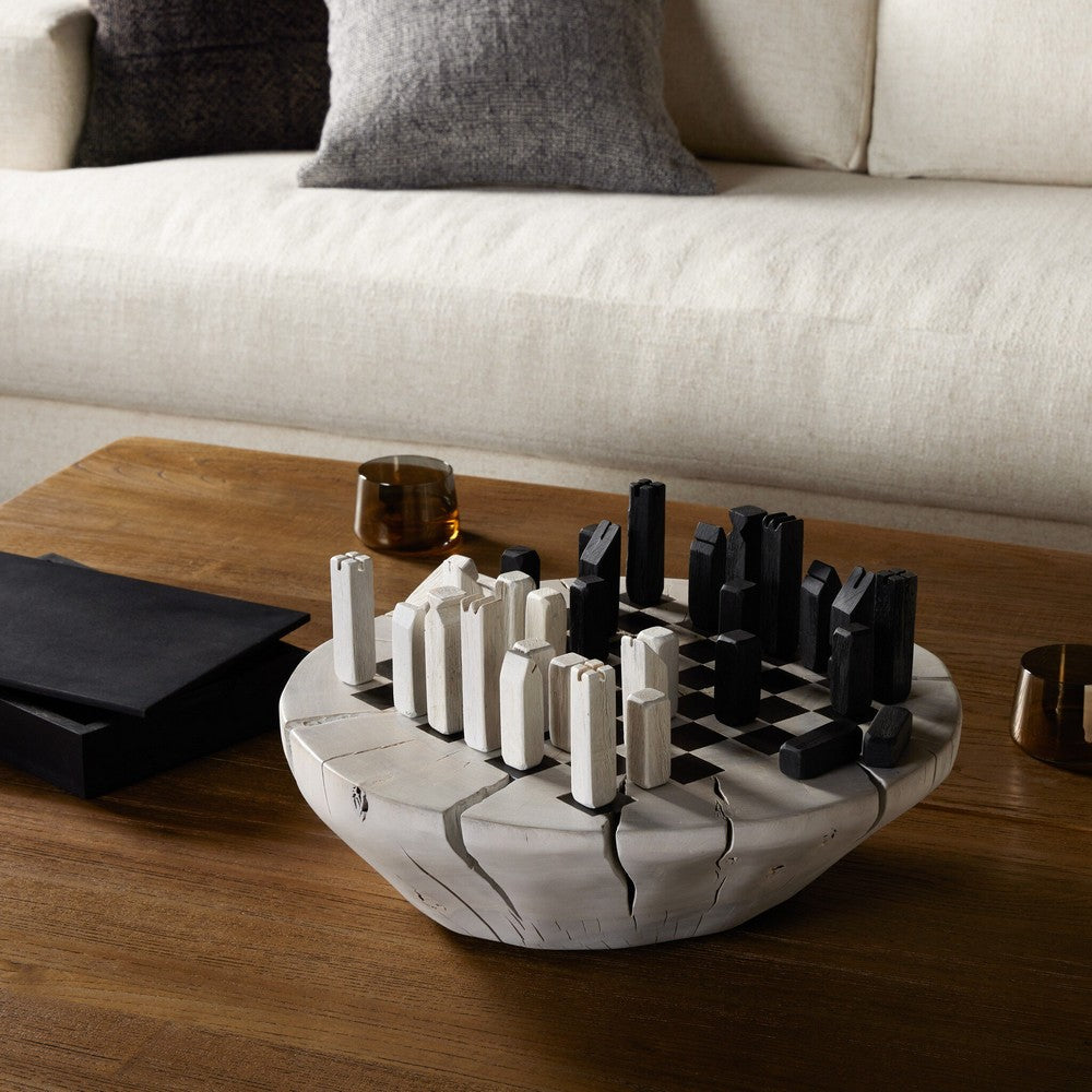 Four Hands - Wesson - Modern Chess Set - Carbonized Black - 230311-002_CLOSEOUT view 11
