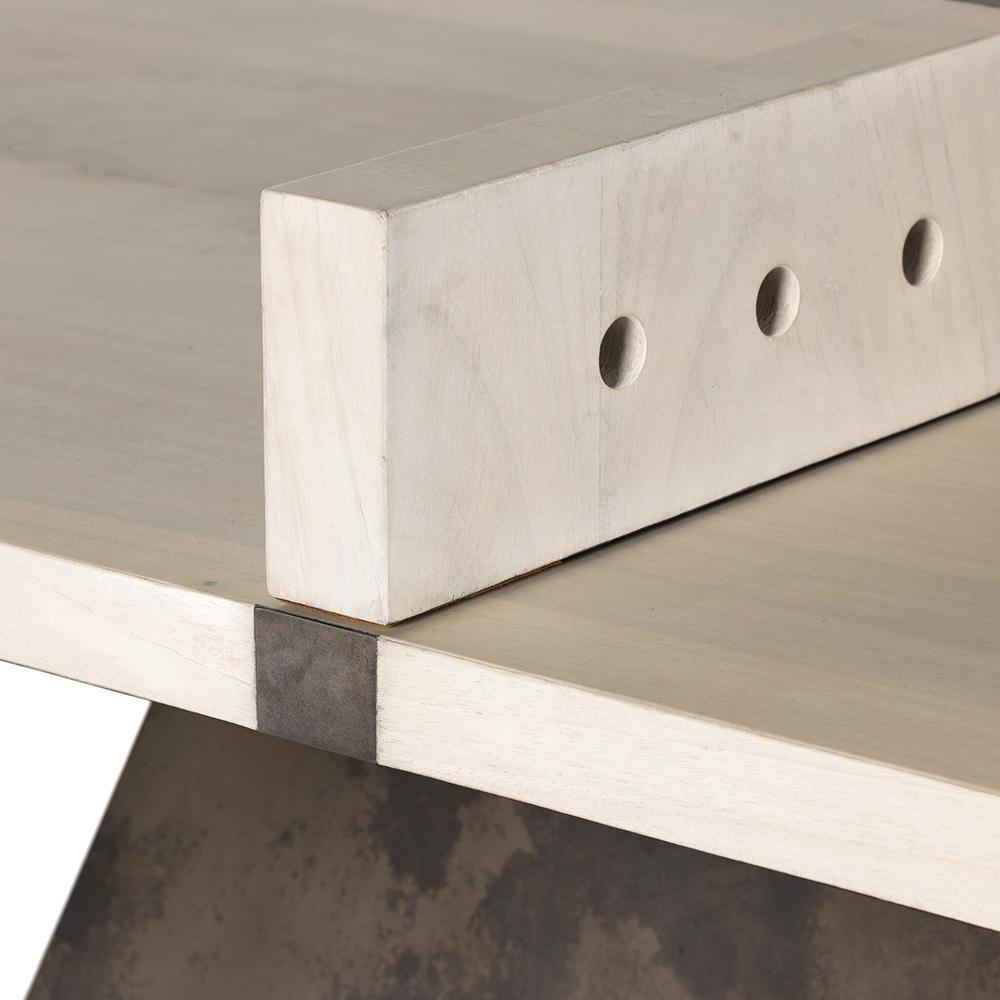 Four Hands - Wesson - Ping Pong Table - Aged Metal - 250988-001 veiw 4